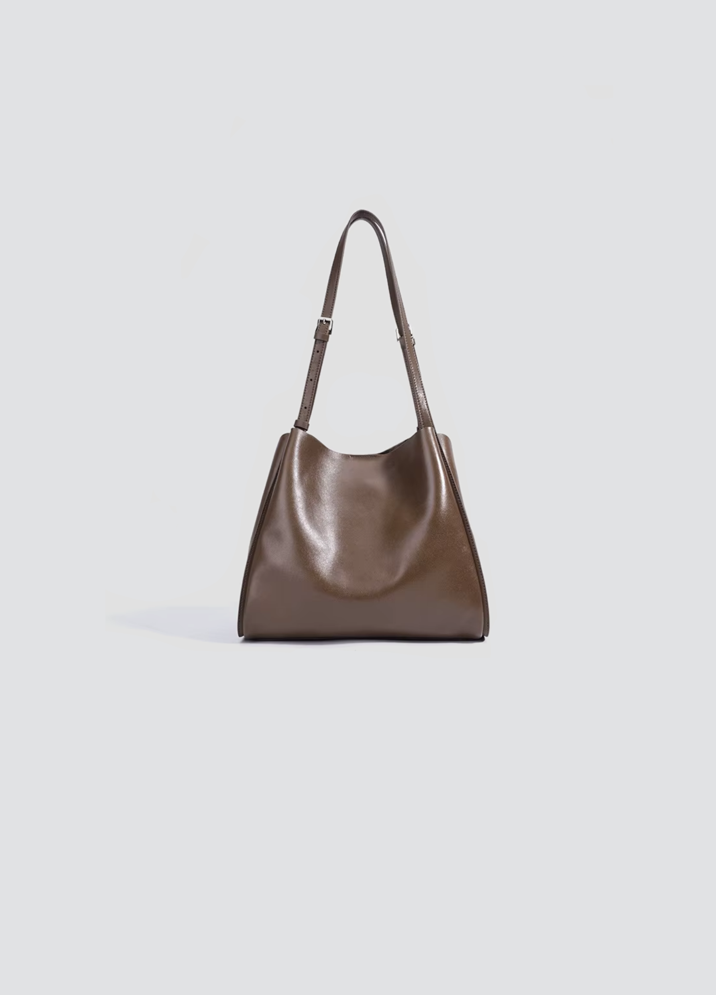 Glory Shiny Leather Tote Bag